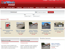 Tablet Screenshot of carwashinvest.com
